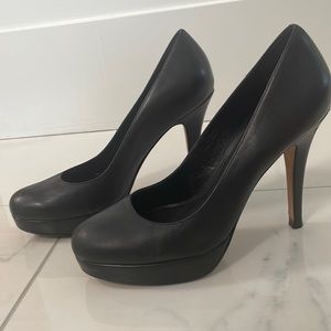 Cole Haan platform pumps